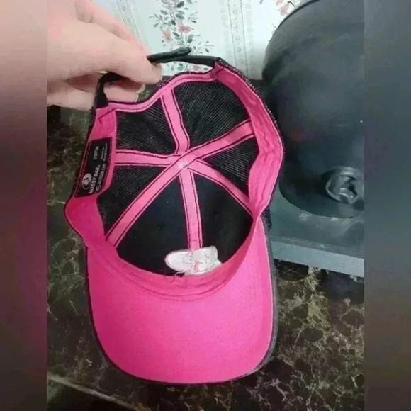 Mossy Oak by Outdoor Cap Camo Hat Embroidery Adjustable Pink One Size Fits Most - Picture 5 of 6